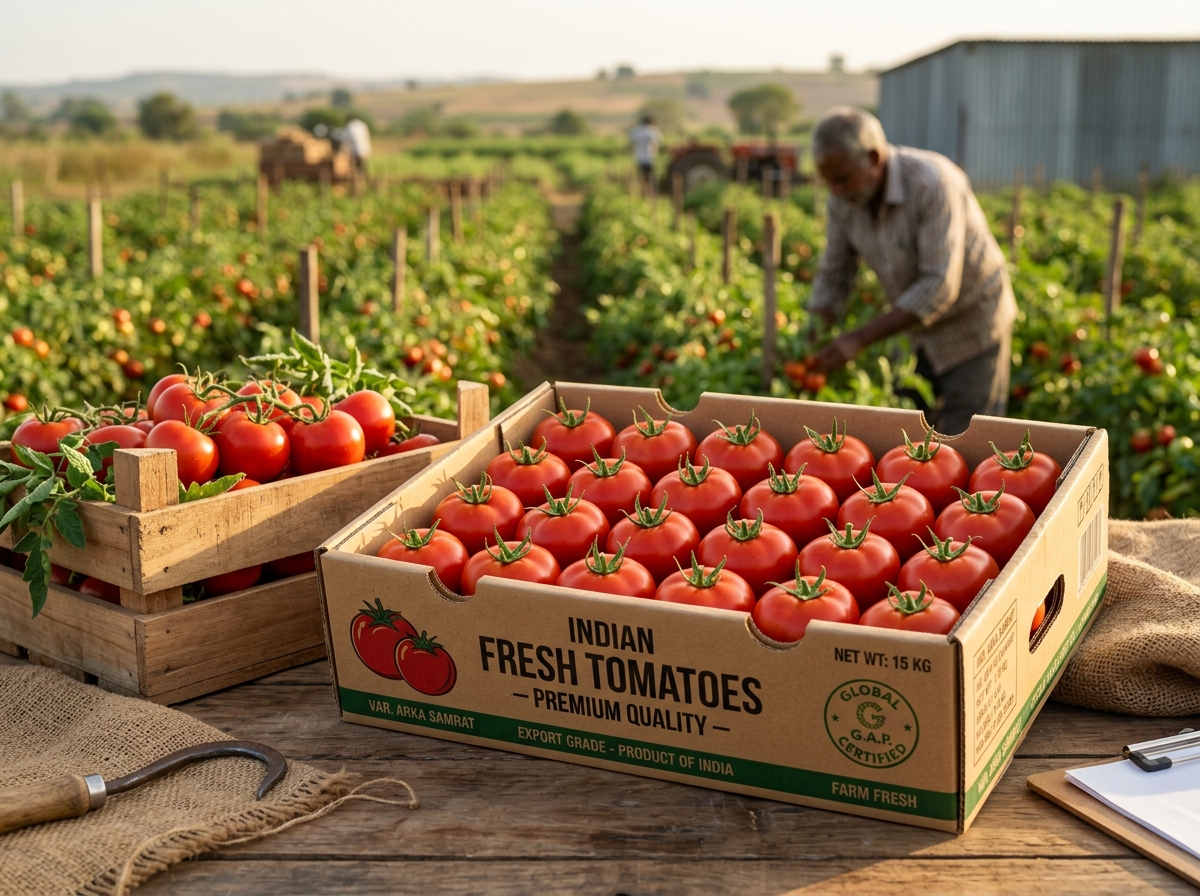 Fresh Hybrid Red Export Tomatoes