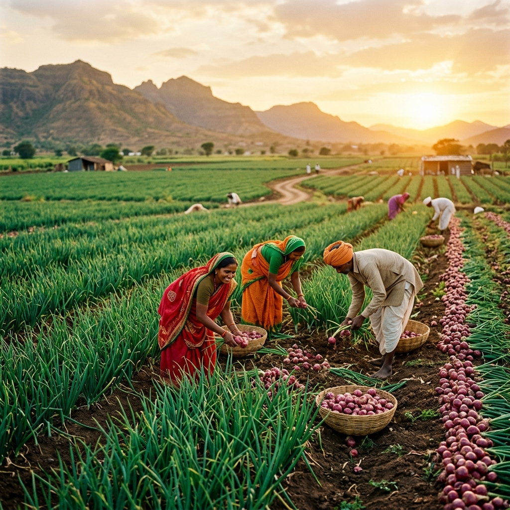 Dhanaji International Indian Onion Farm
