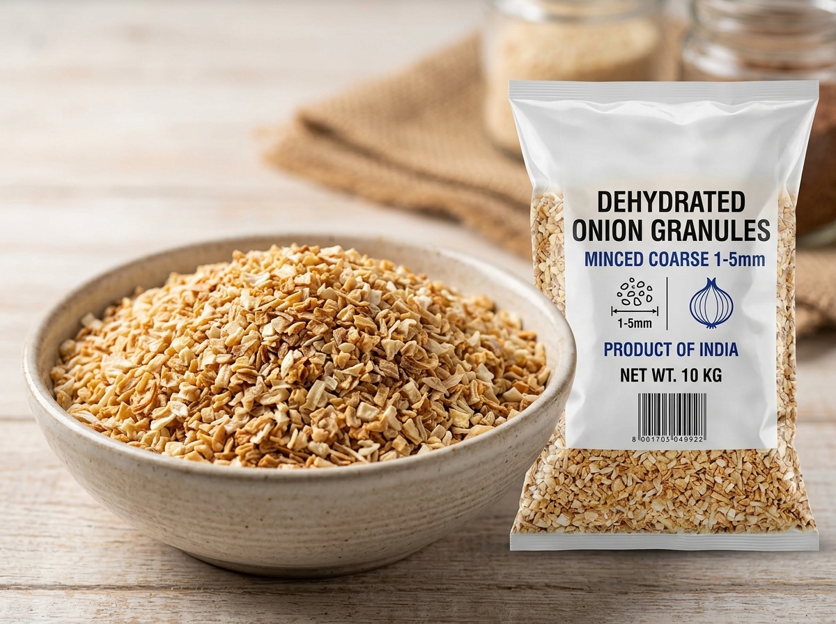 Premium Onion Granules 1-5MM
