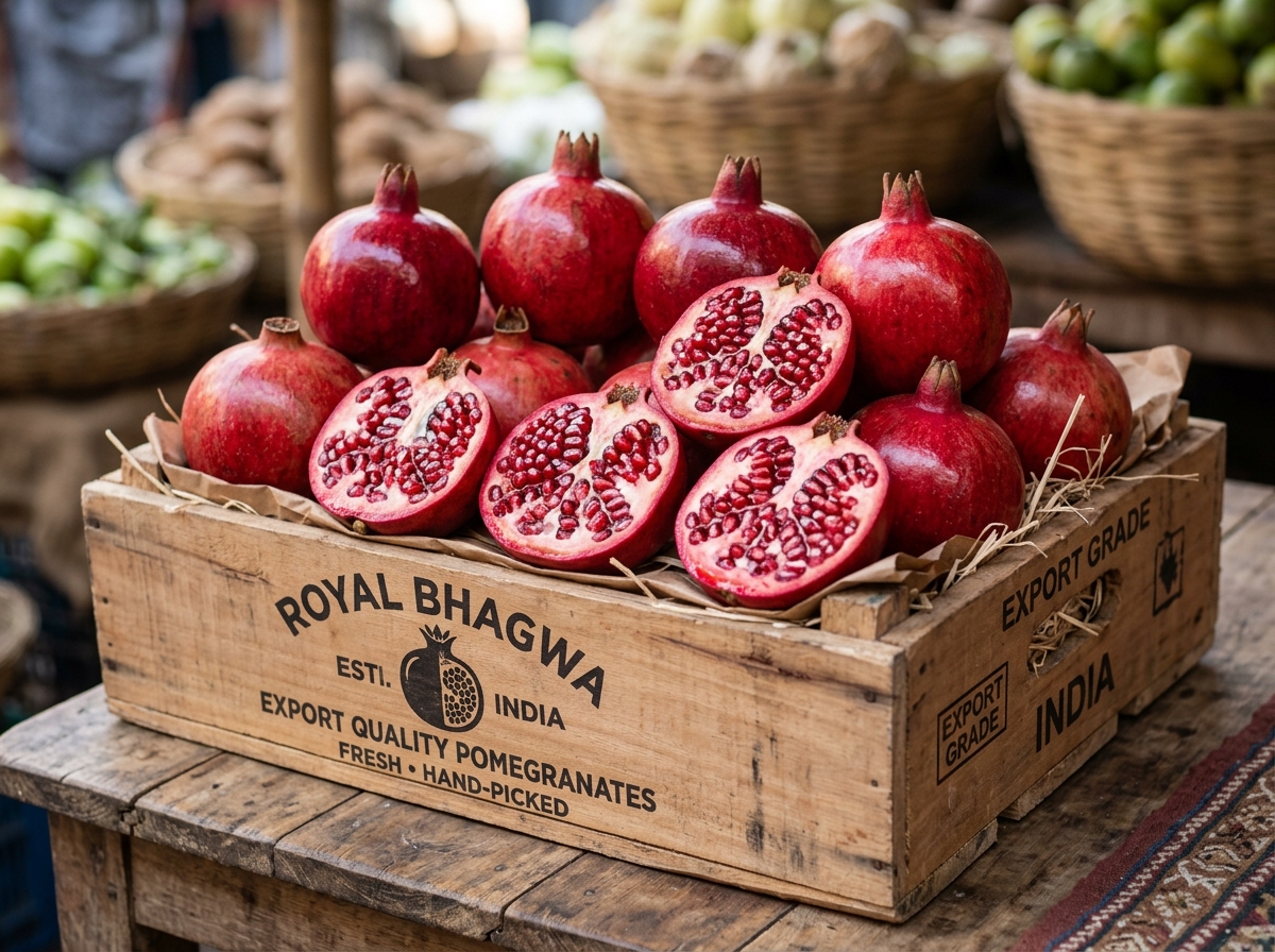 Super Bhagwa Pomegranate Export Quality